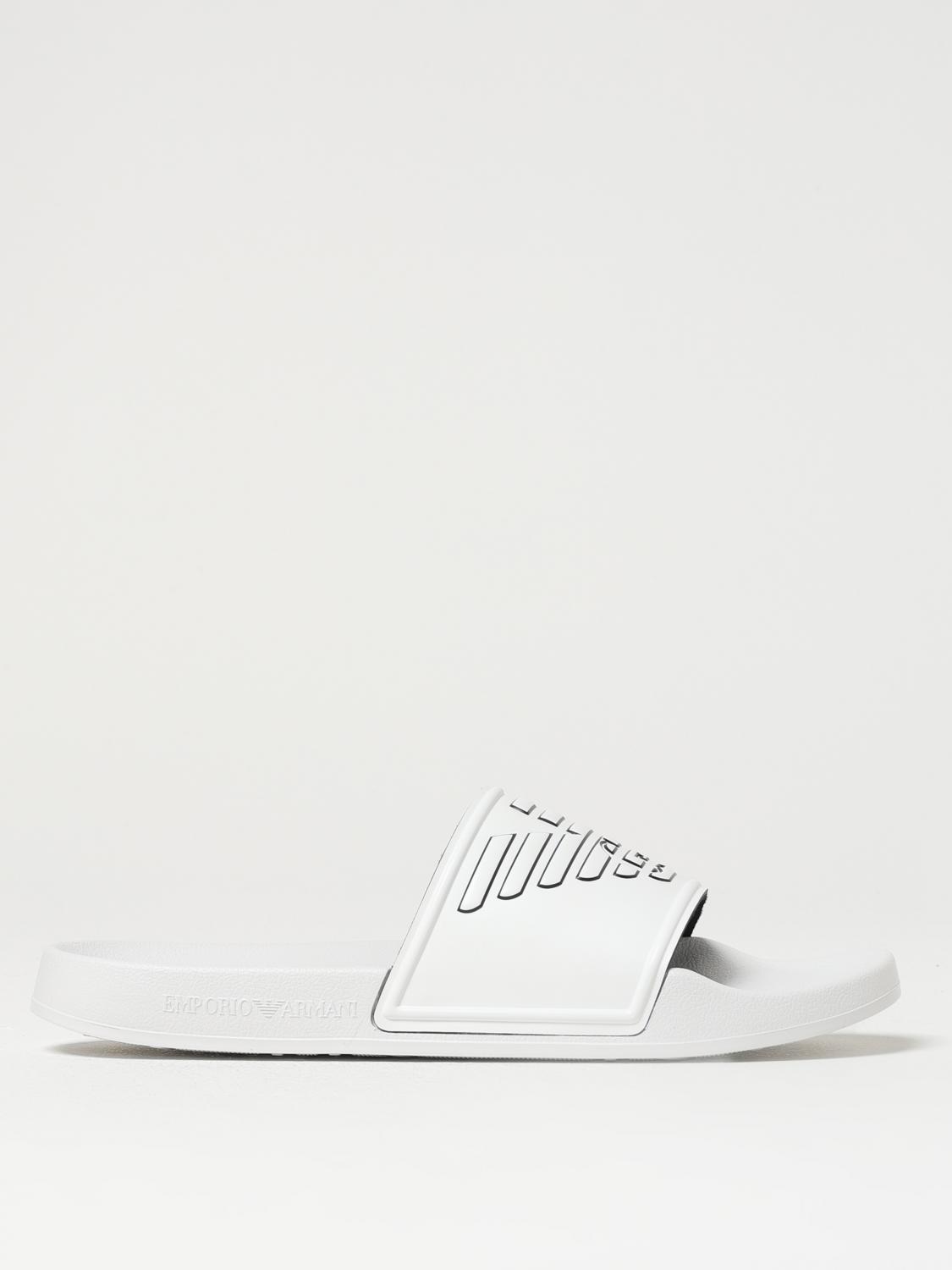 Sandals EMPORIO ARMANI SWIMWEAR Men color White Sandals EMPORIO ARMANI SWIMWEAR Men color White