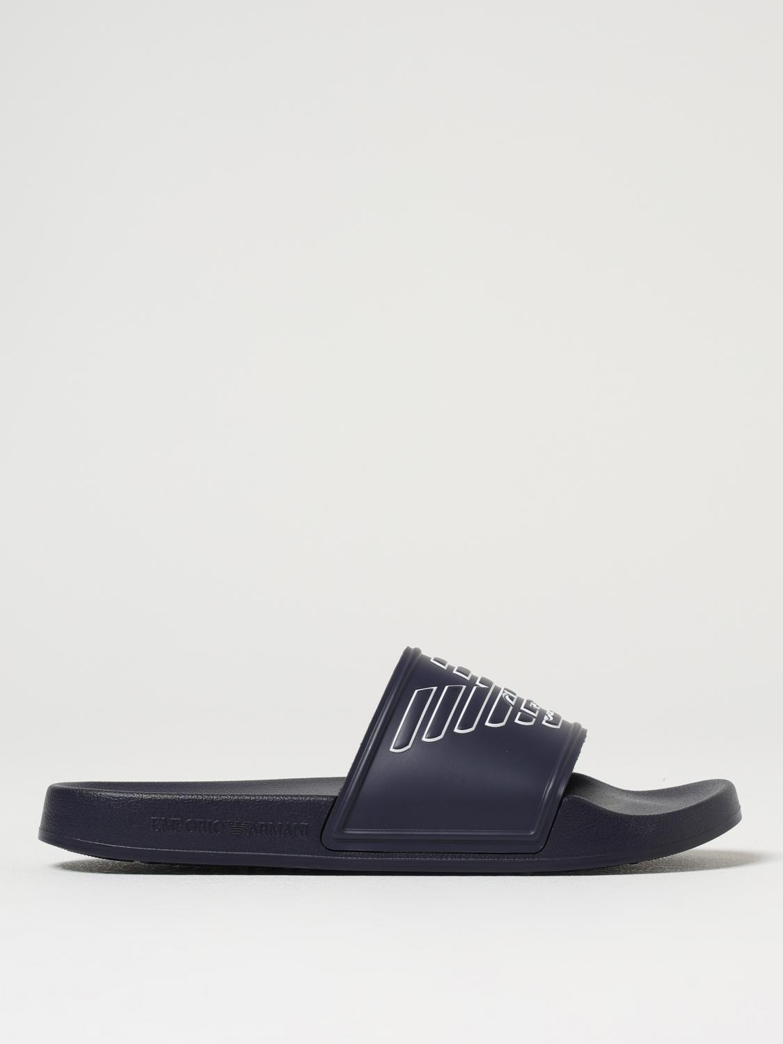 Emporio Armani Shoes  Swimwear Men Color Navy