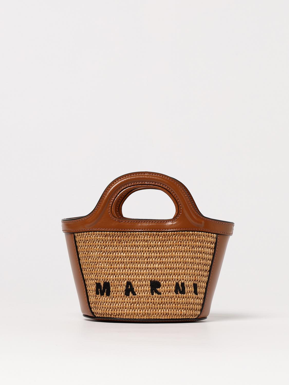 MARNI HANDBAG MARNI WOMAN COLOR NATURAL 427695067
