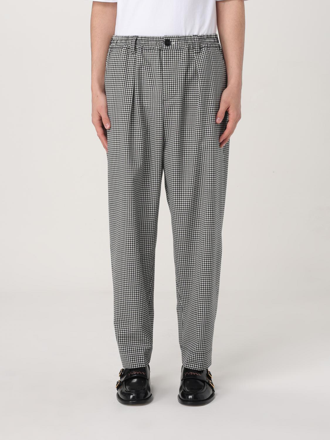 Marni Pants Men Color Black In Black