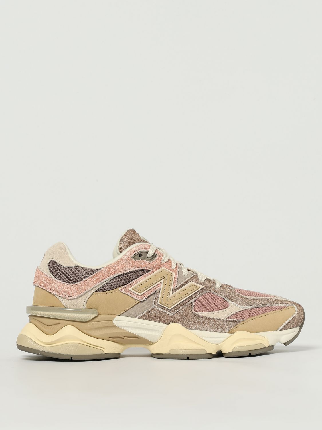 New Balance 9060 Leather And Mesh Low-top Sneakers