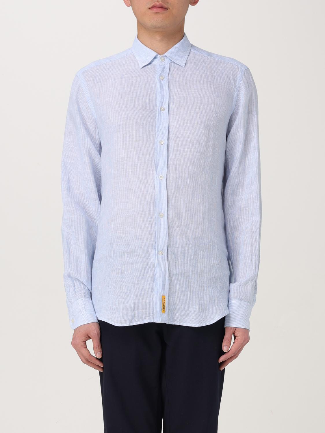 Bd Baggies Shirt B. D Baggies Men Color Gnawed Blue In Gnawed Blue