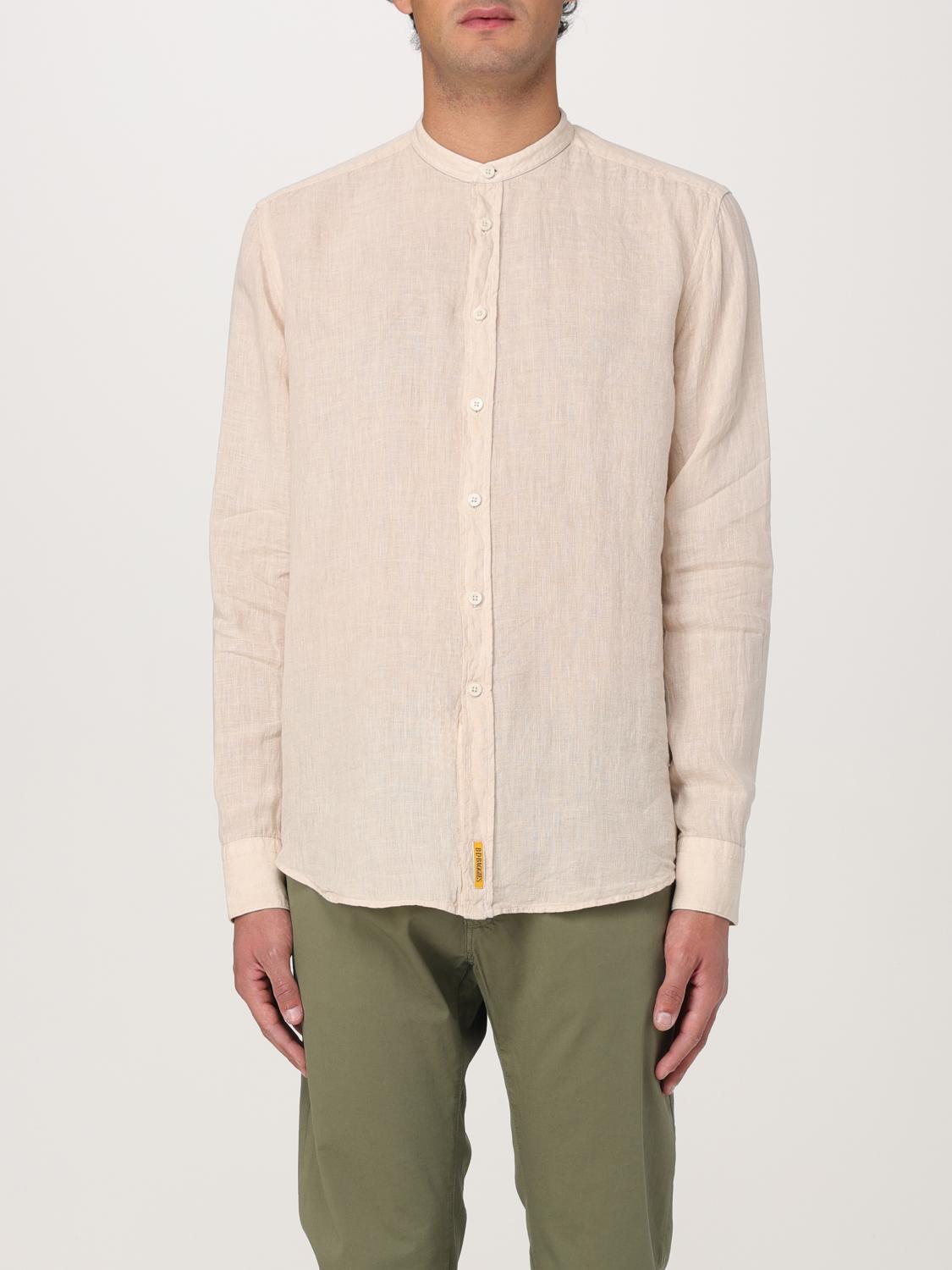 Bd Baggies Shirt B. D Baggies Men Color Yellow Cream In Yellow Cream