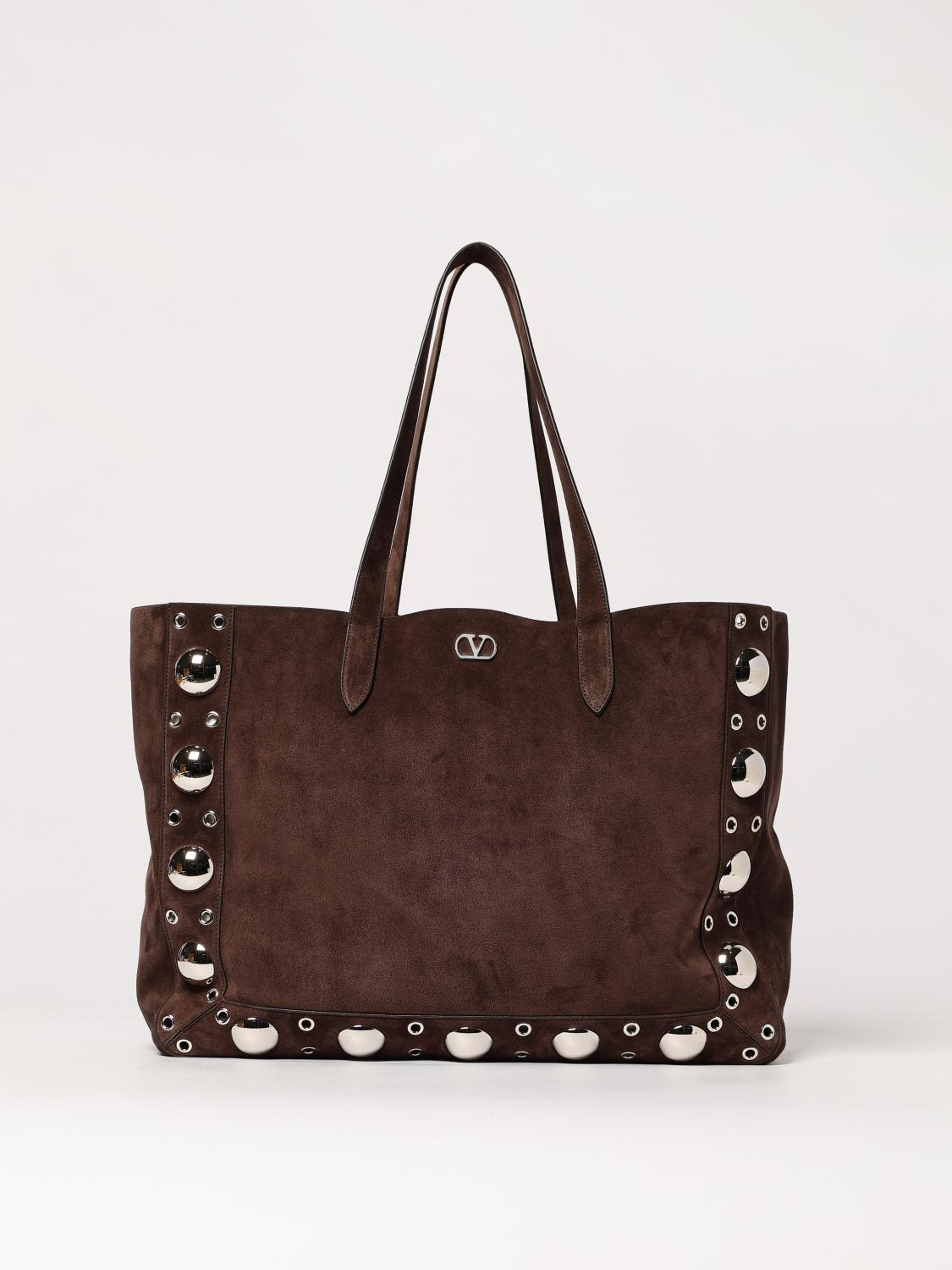 Valentino Large Tote In Leather