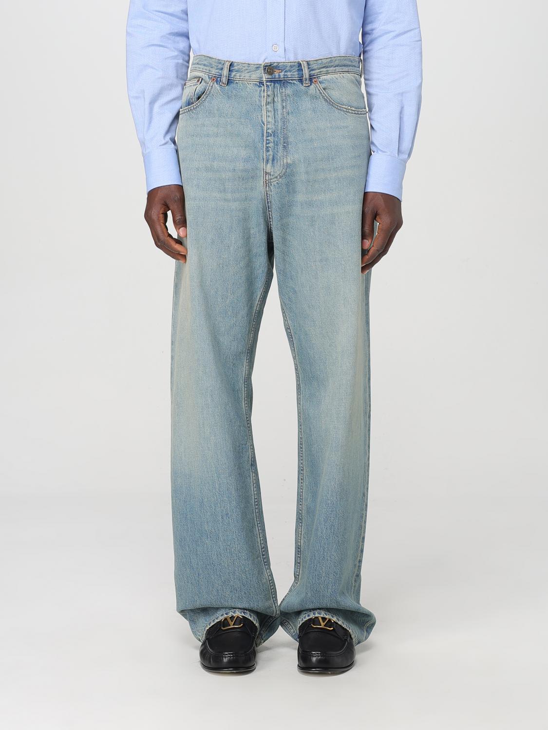 Valentino Jeans Men Color Denim In Denim