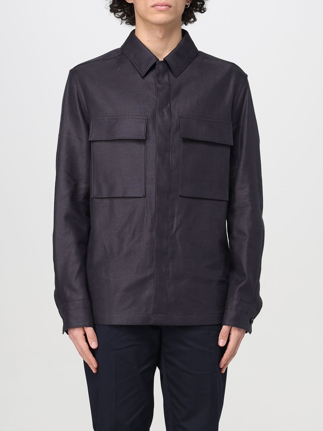 ZEGNA JACKET ZEGNA MEN COLOR BLUE 427935009