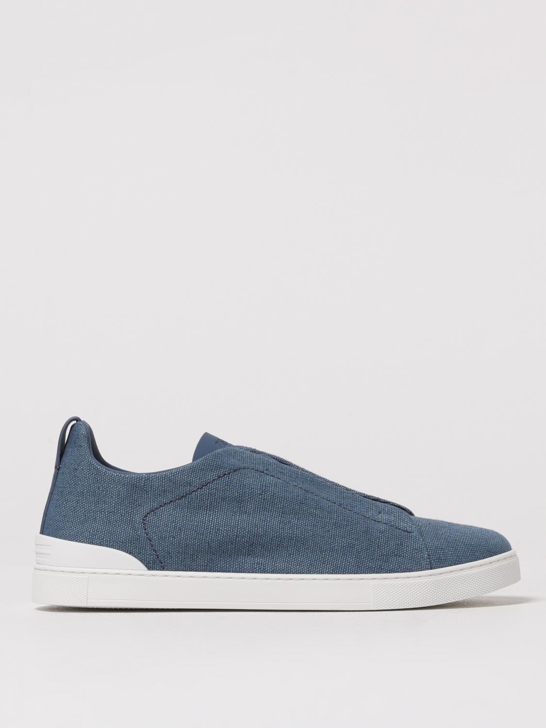 Sneakers ZEGNA Men color Gnawed Blue