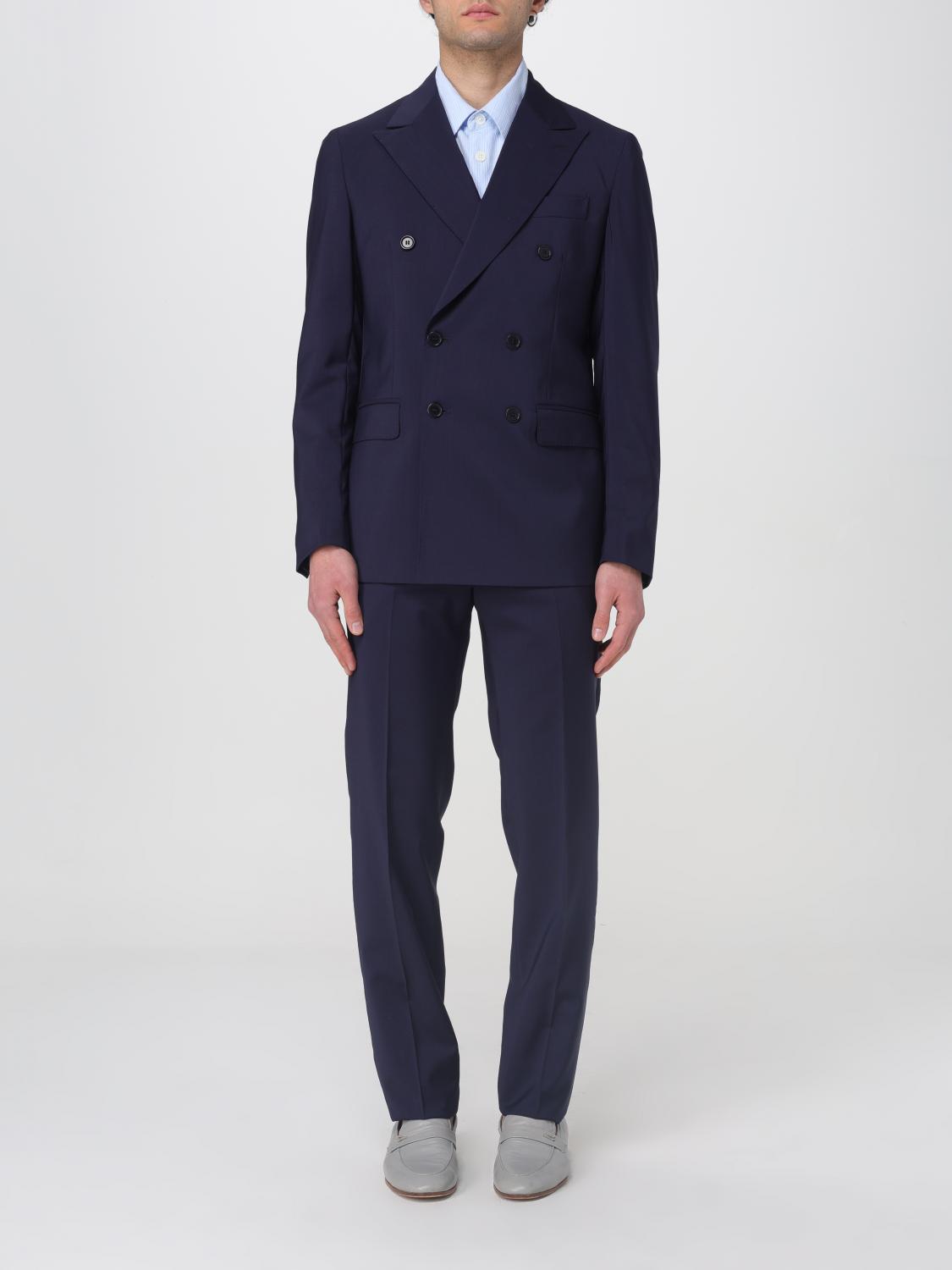 Colamarino Suit  Men Color Navy In Navy