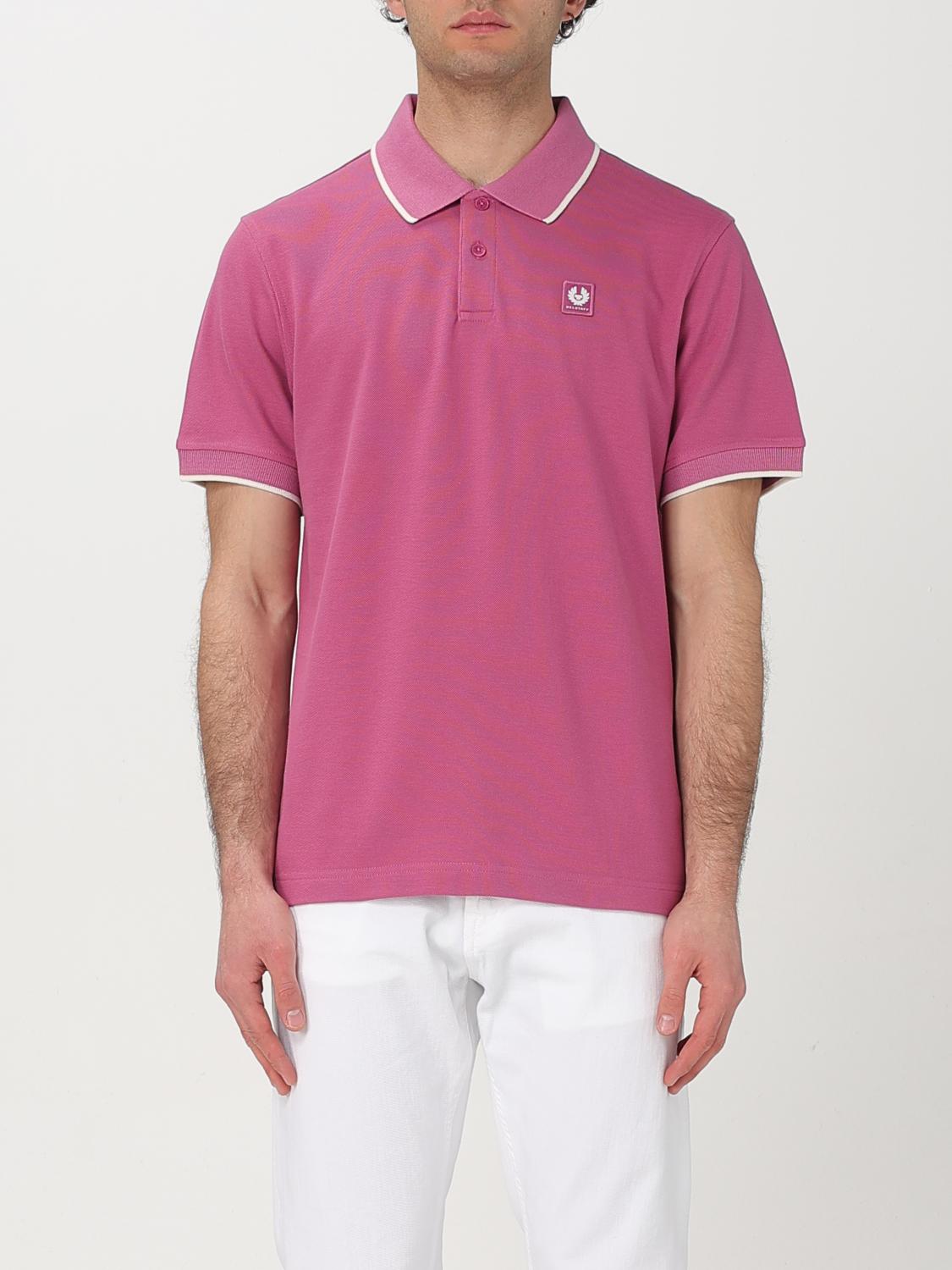 Belstaff Polo Shirt Men Color Red In Red
