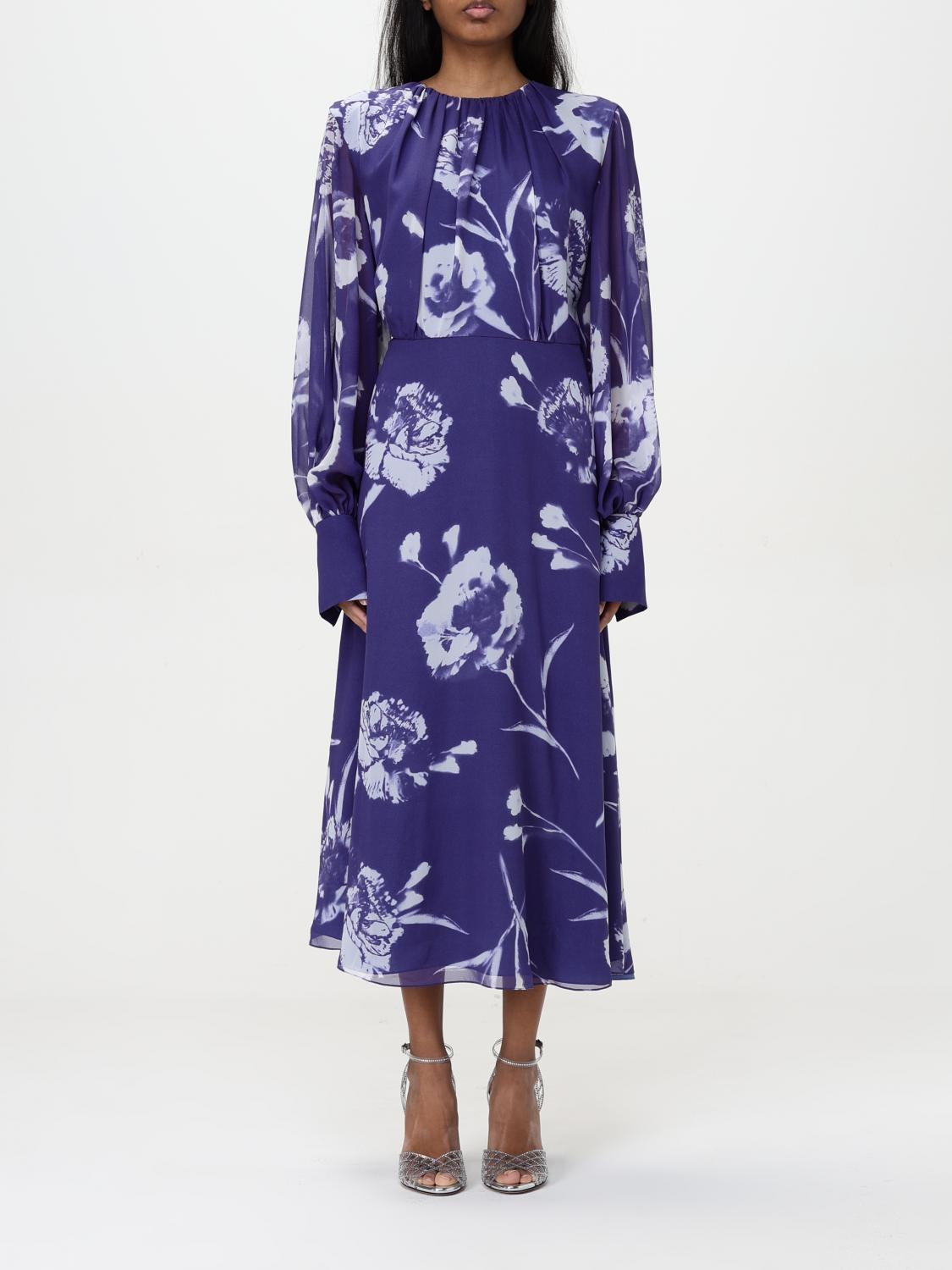 ERDEM DRESS ERDEM WOMAN COLOR SAPPHIRE 427990254