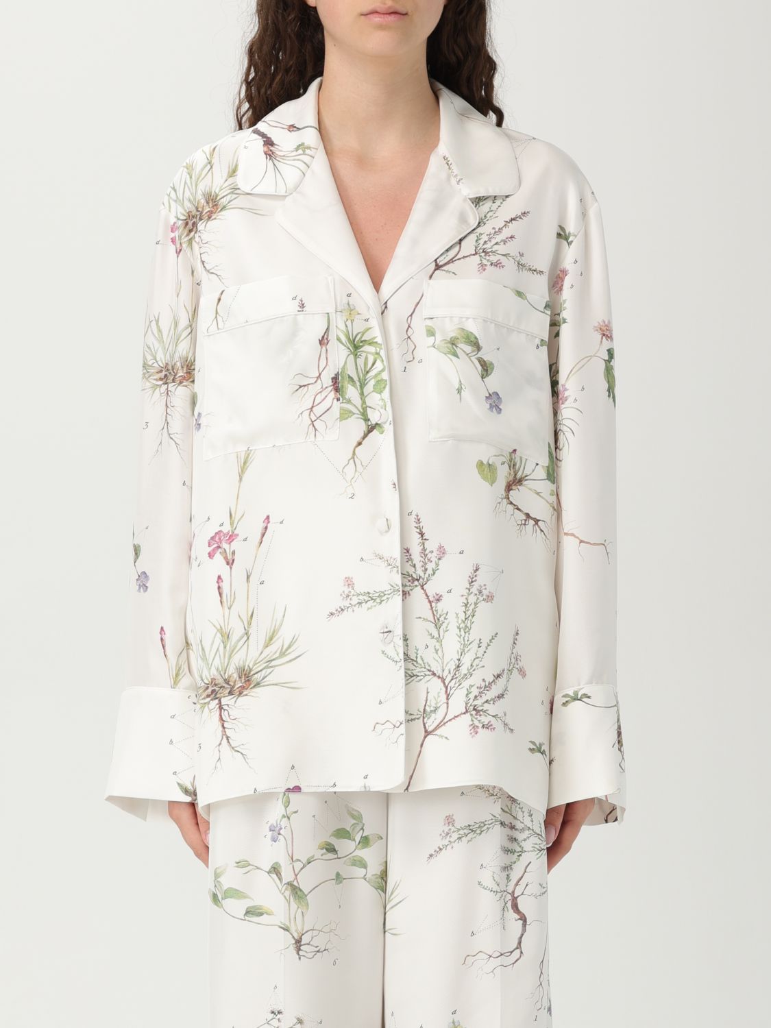 ERDEM SHIRT ERDEM WOMAN COLOR YELLOW CREAM 427993090