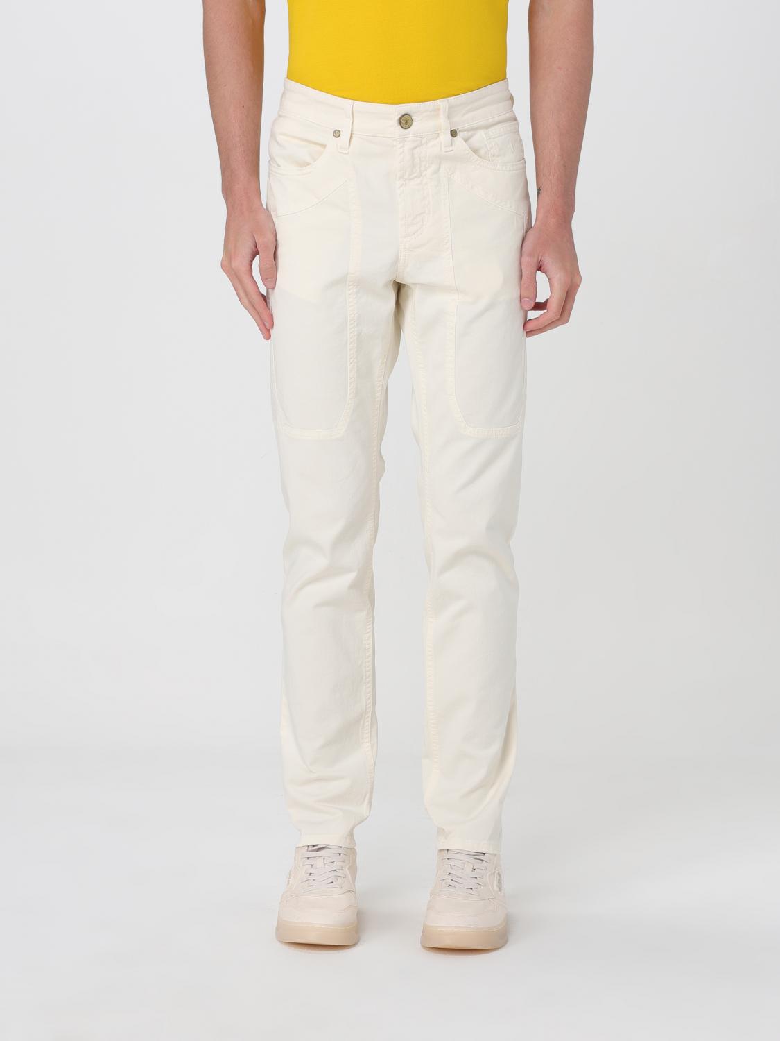 Jeckerson Pants Men Color Yellow Cream In Yellow Cream