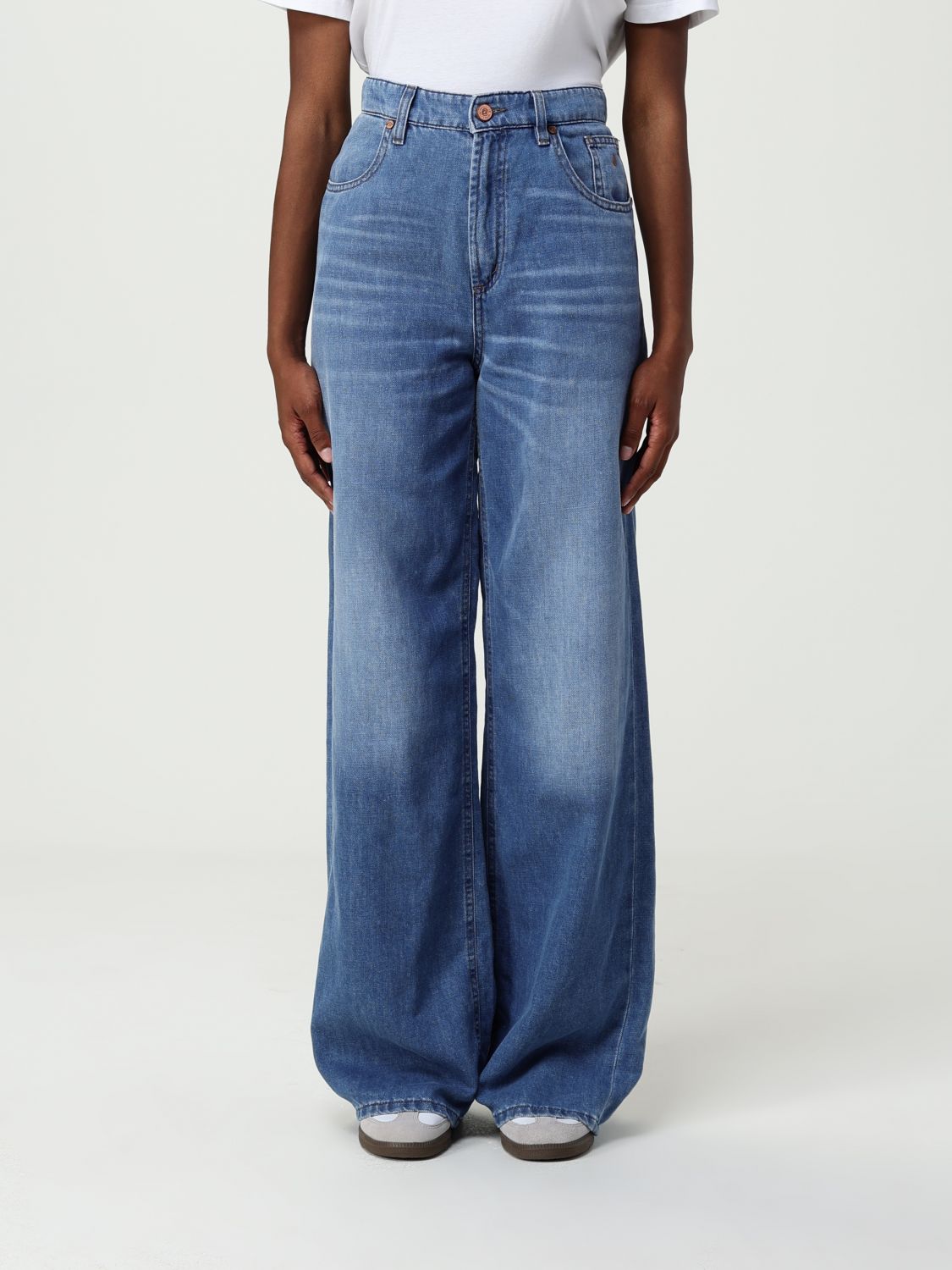 Jeckerson Jeans Damen Farbe Stone Washed In Blue