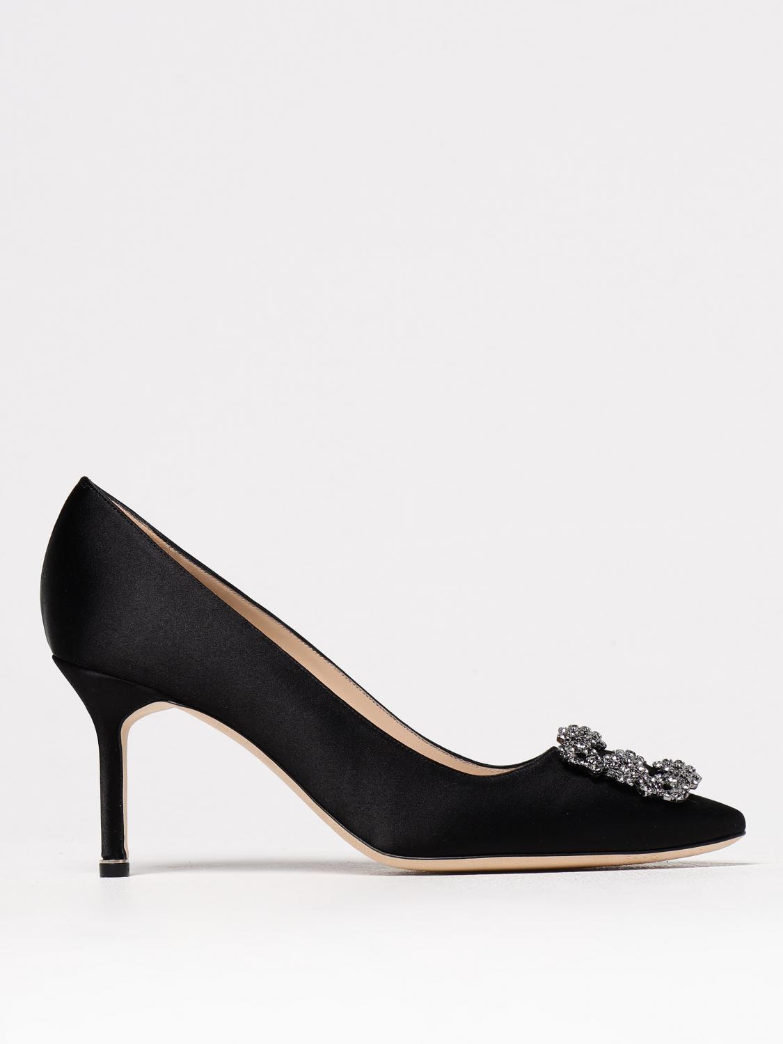 Manolo Blahnik Pumps  Woman Color Black In Black