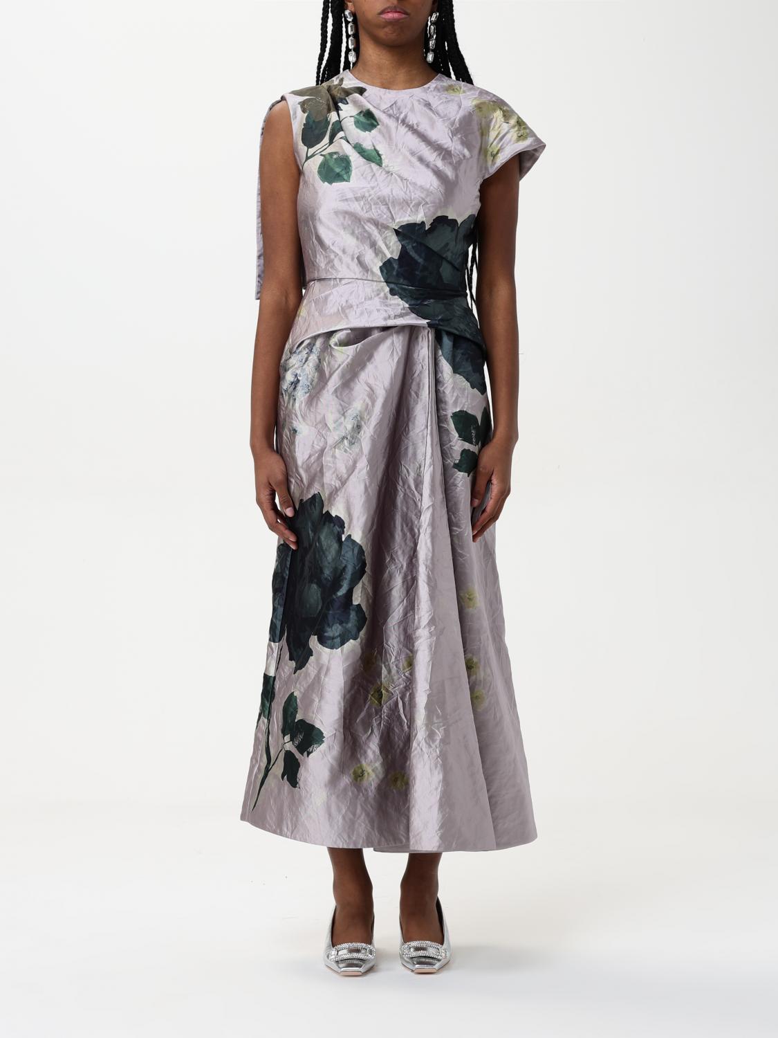 ERDEM DRESS ERDEM WOMAN COLOR CHAMPAGNE 428057259