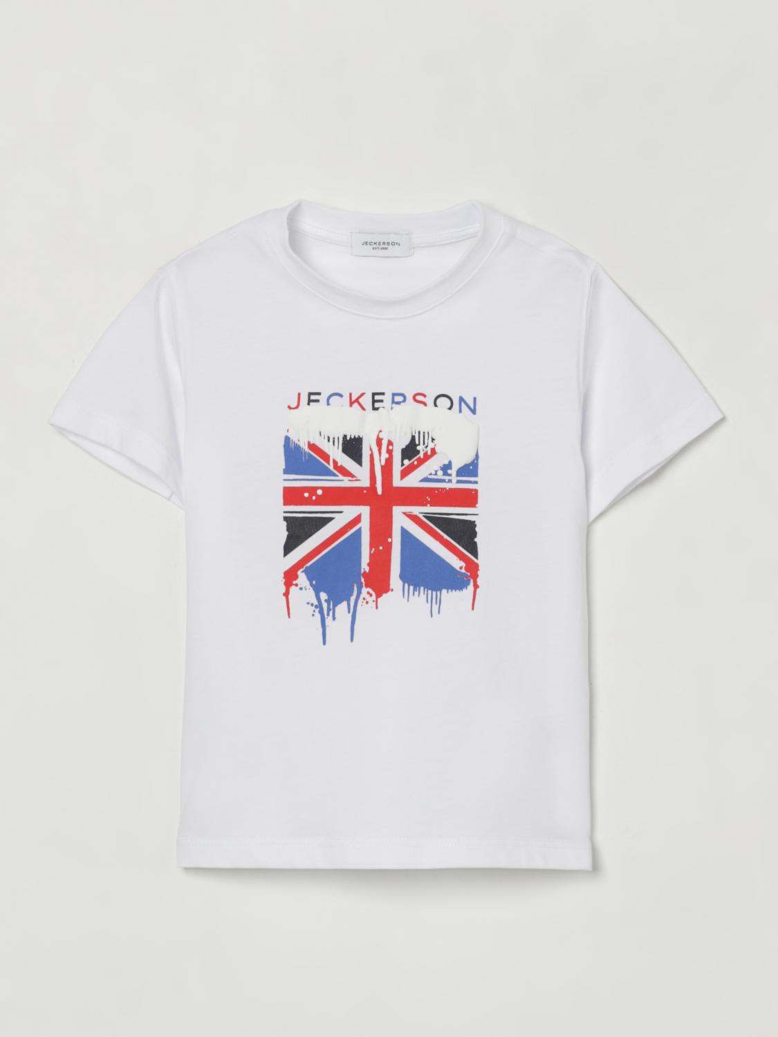 Jeckerson T-shirt Con Stampa  In Cotone