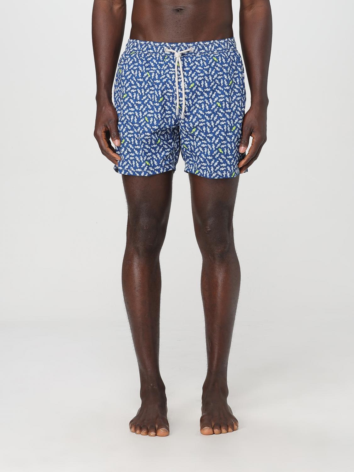 Mc2 Saint Barth Swimsuit  Men Color Blue