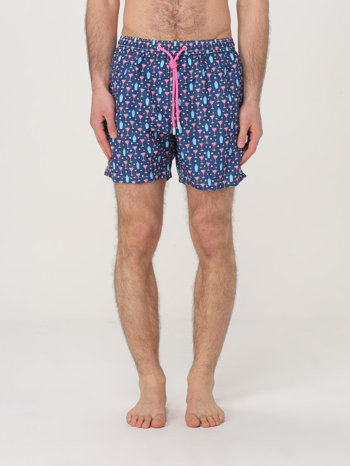Mc2 Saint Barth Swimsuit Men Color Blue In Blue