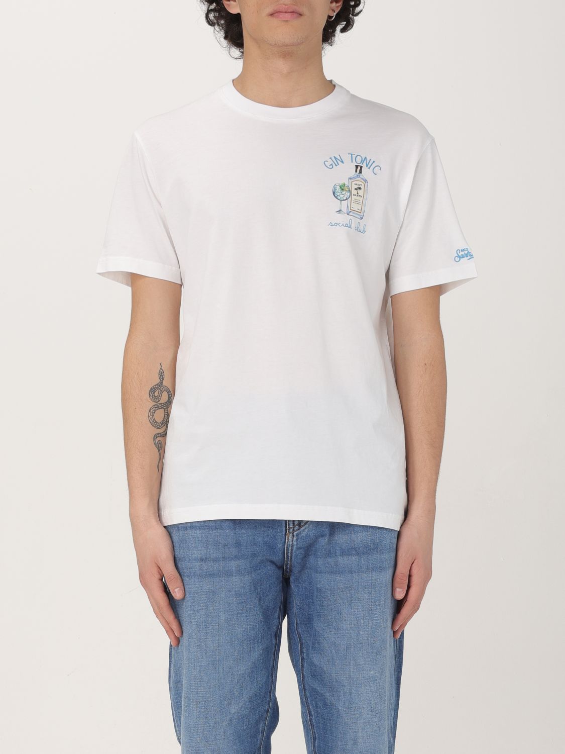 MC2 SAINT BARTH T-SHIRT MC2 SAINT BARTH MEN COLOR WHITE 428193001