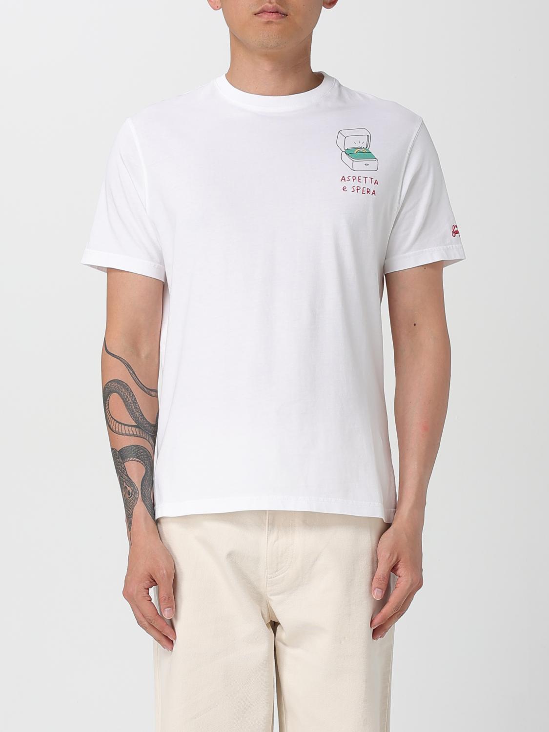 Mc2 Saint Barth T-shirt  Men Color White In White