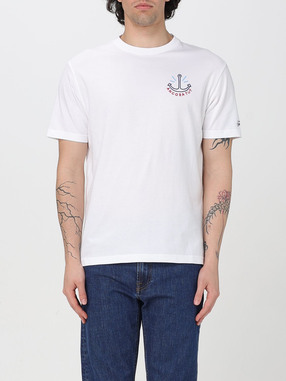 MC2 SAINT BARTH T-SHIRT MC2 SAINT BARTH MEN COLOR WHITE 428205001