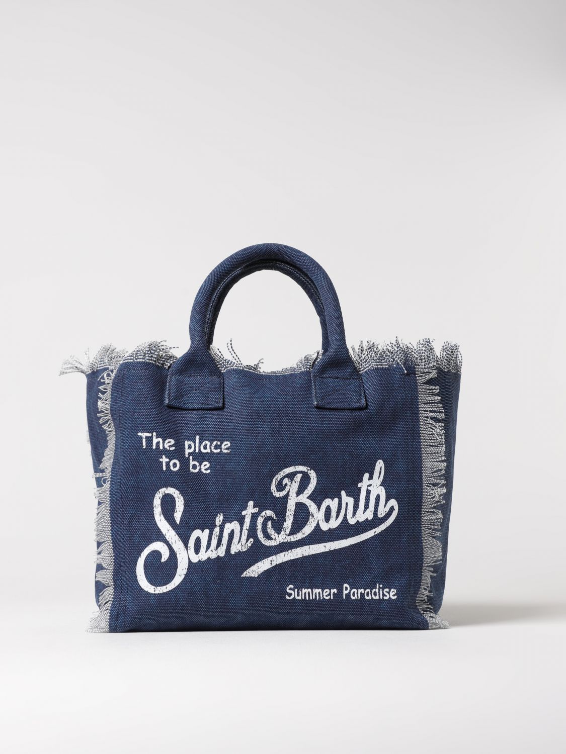 Mc2 Saint Barth Shoulder Bag Woman Color Blue In Blue