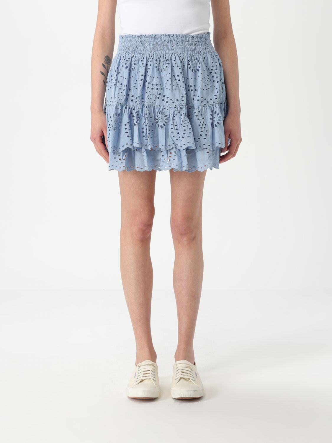 Mc2 Saint Barth Elastic Waist Skirt