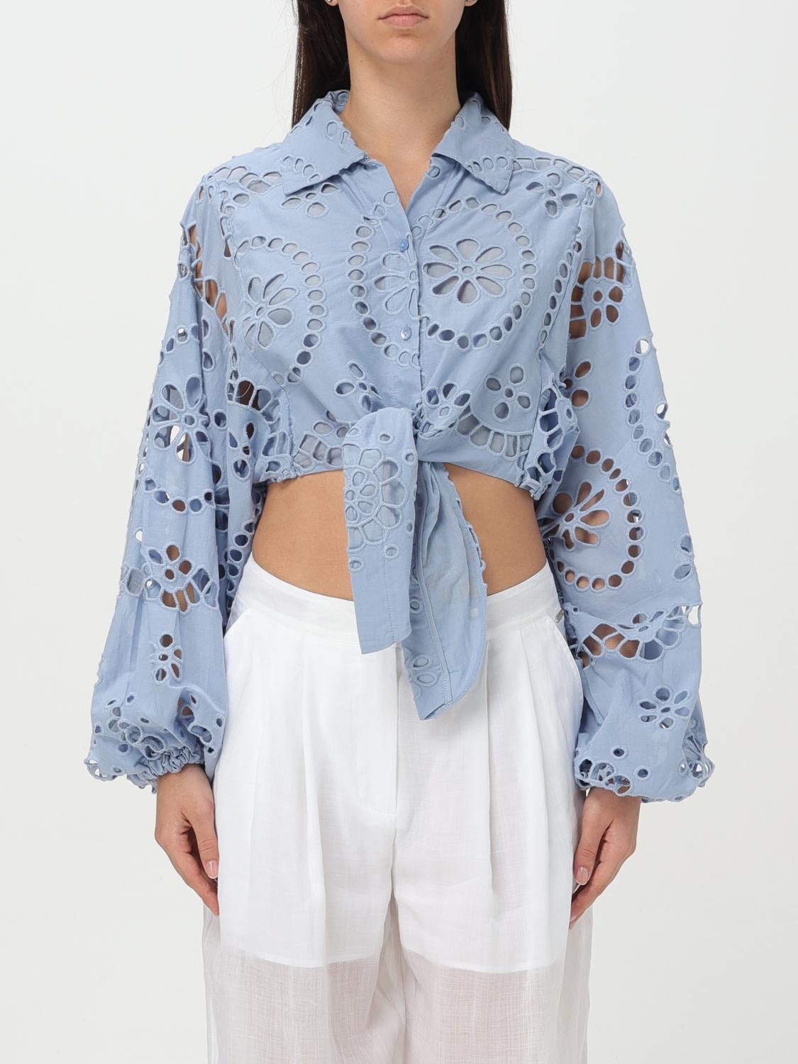 Mc2 Saint Barth Shirts In Gnawed Blue