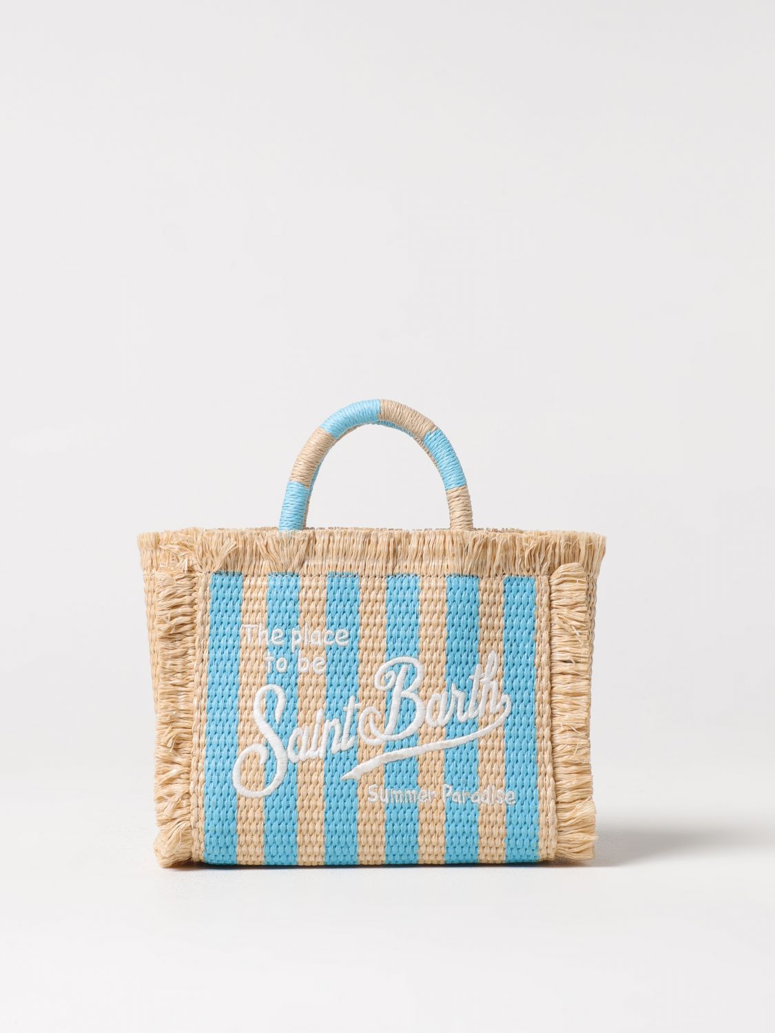 Mc2 Saint Barth Bag Kids Color Gnawed Blue In Gnawed Blue