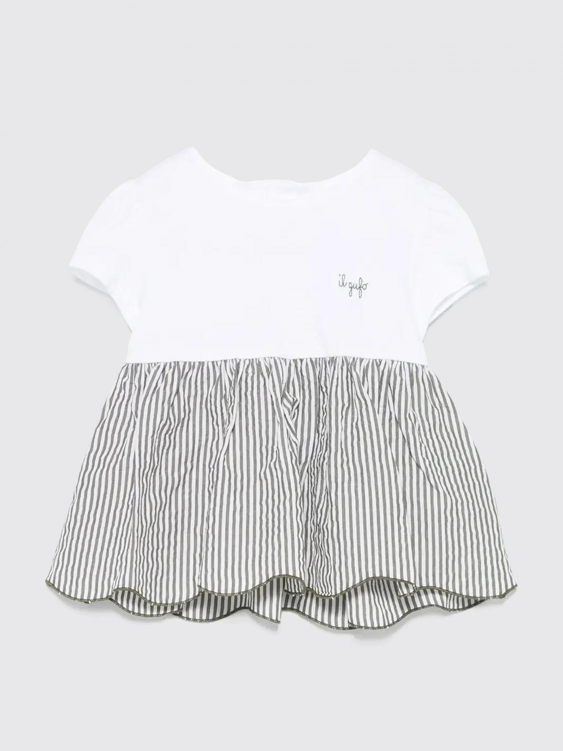 Il Gufo Striped Shorts Set