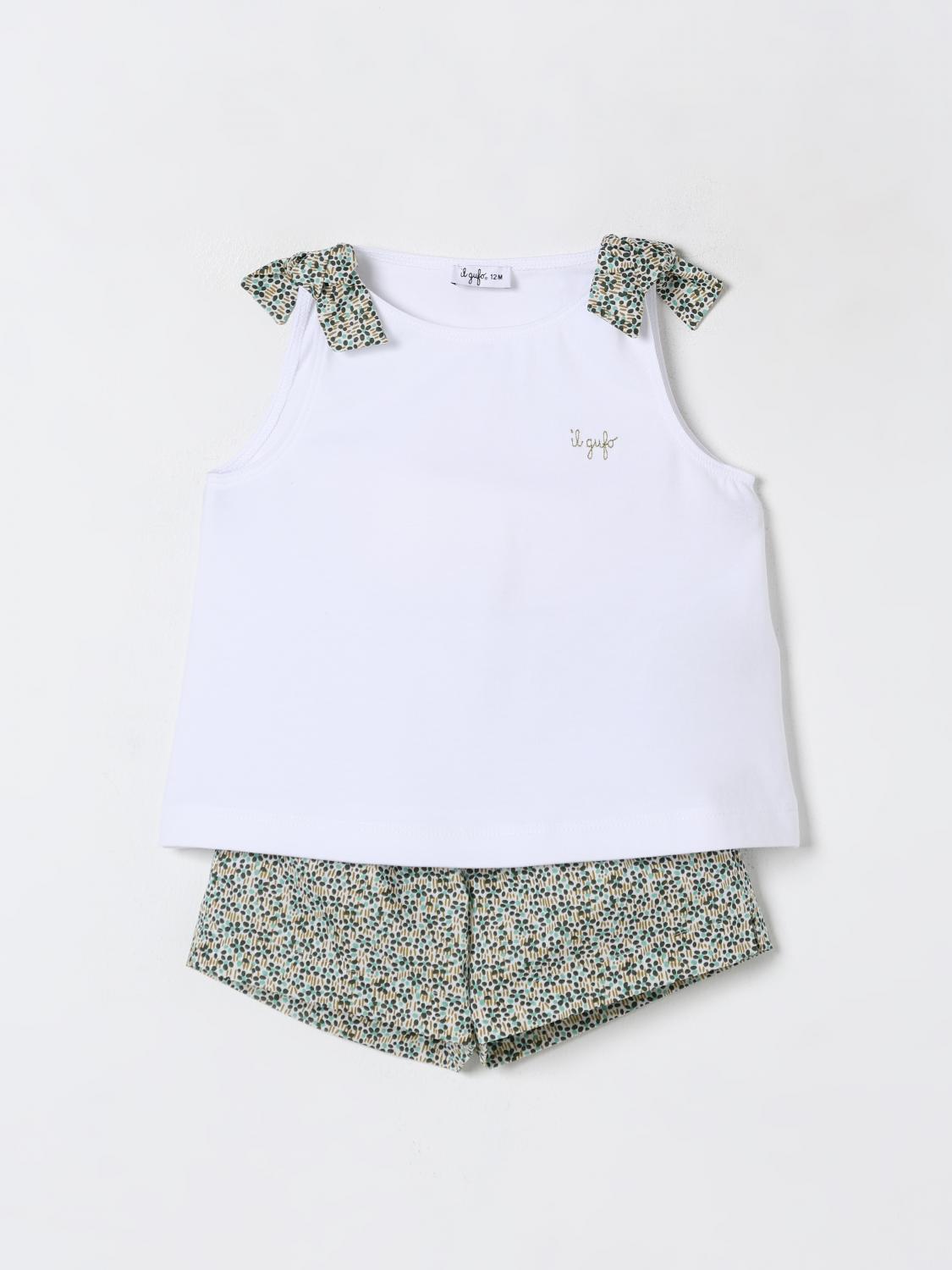 Il Gufo Jumpsuit  Kids Color Forest Green In Waldgrün