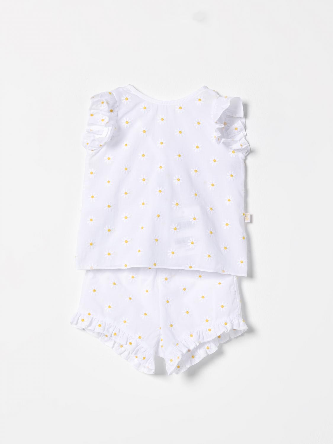 Il Gufo Baby-overall Kinder Farbe Weiss In Weiss