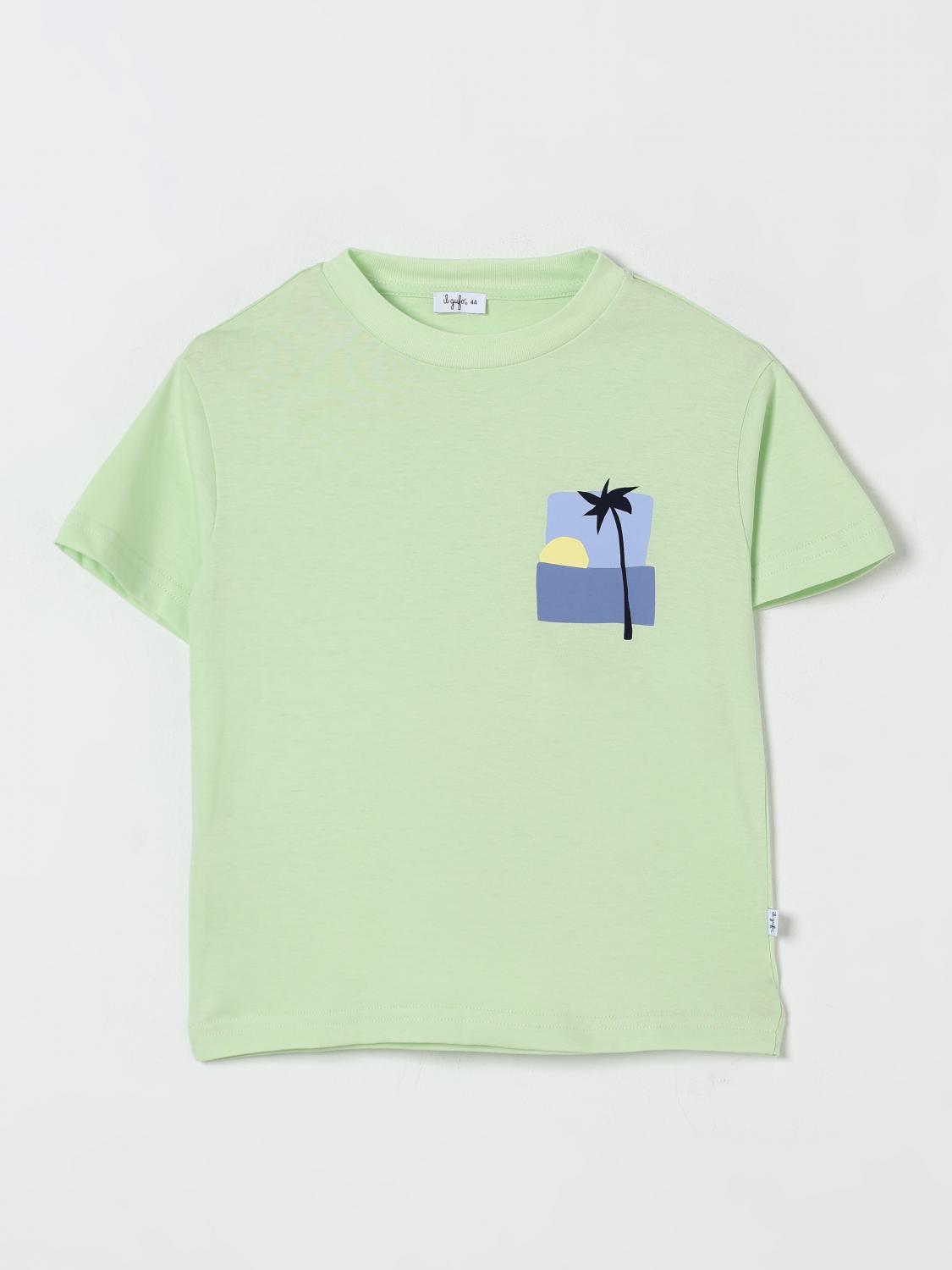 IL GUFO T-Shirt Kinder Farbe Cedar
