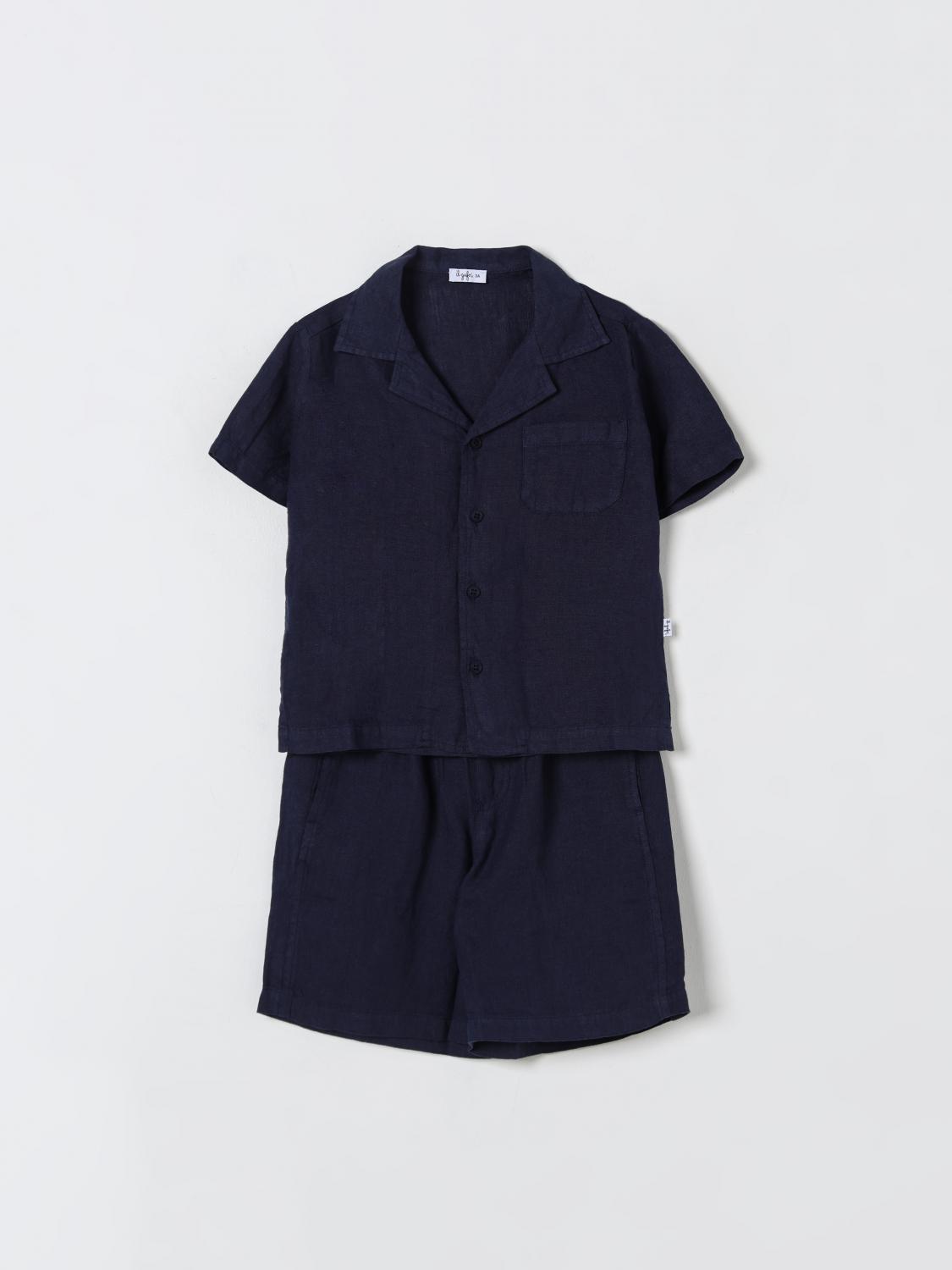 Il Gufo Clothing Set Kids Color Blue In Blue