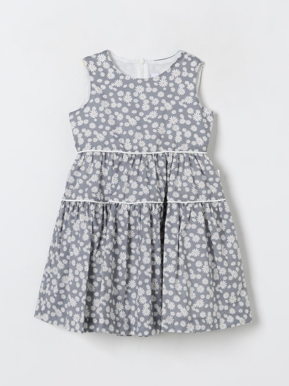 Il Gufo Dress  Kids Color Grey In Grey