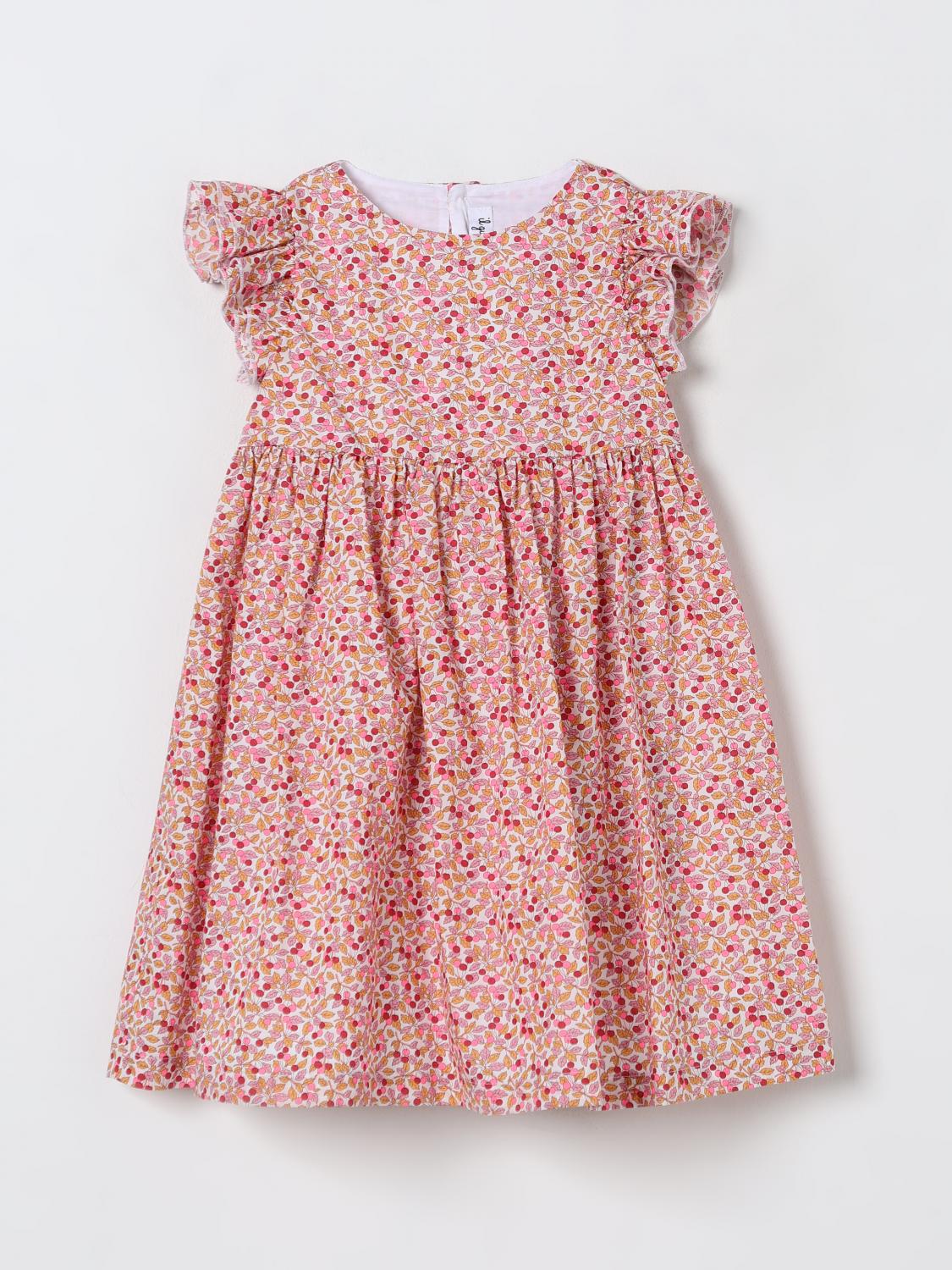 Il Gufo Dress Kids Color Apricot In Apricot