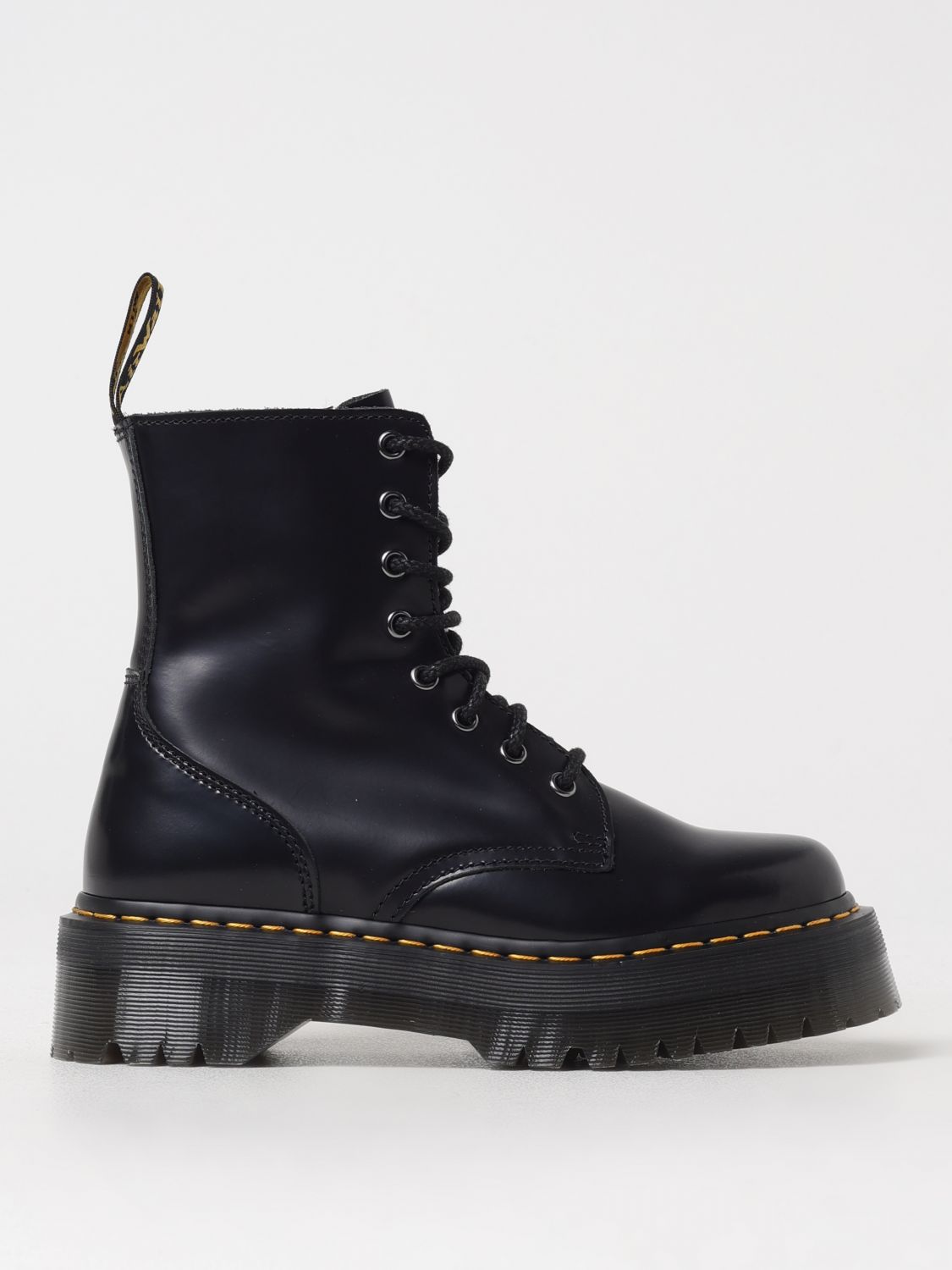 Dr. Martens' Flache Stiefeletten Dr. Martens Damen Farbe Schwarz In Schwarz
