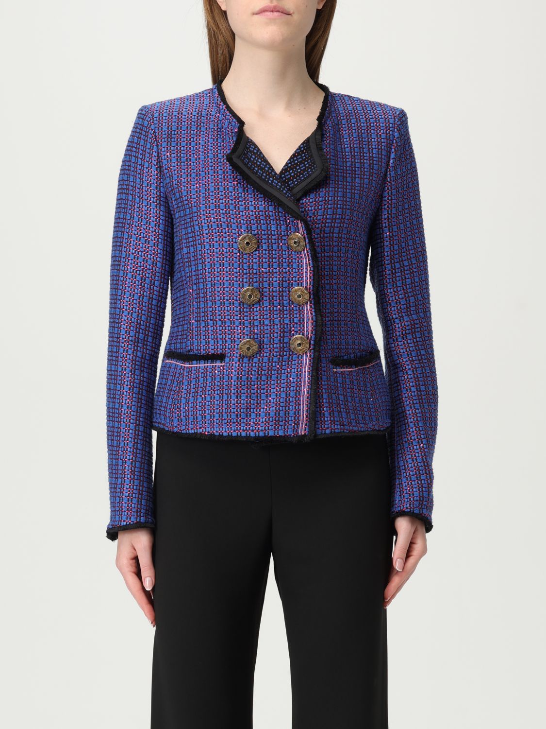 Emporio Armani Blazer Damen Farbe Blau In Blue