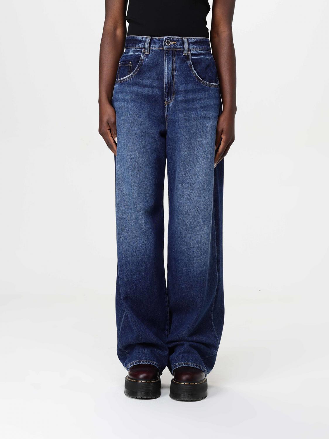 Icon Denim Los Angeles Jeans Woman Color Denim In Denim