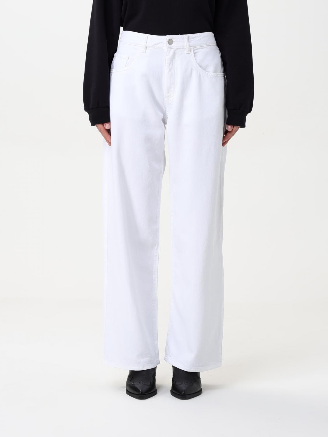 Icon Denim Los Angeles Jeans Woman Color White In White