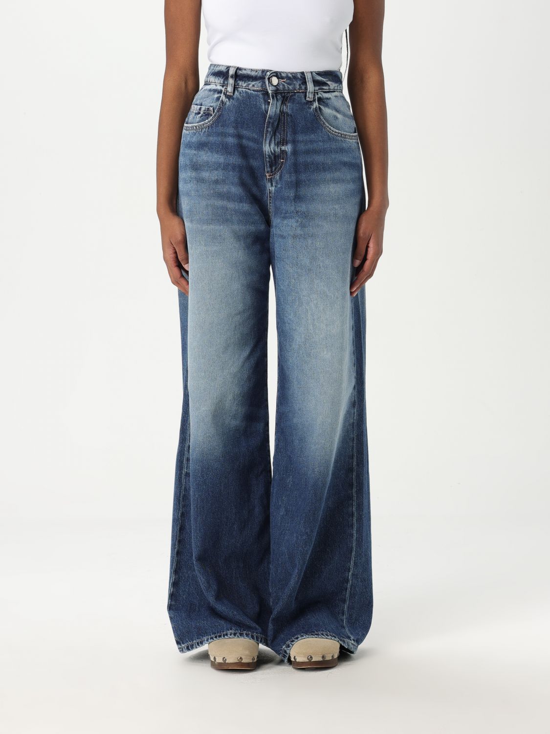 ICON DENIM LOS ANGELES JEANS ICON DENIM LOS ANGELES WOMAN COLOR DENIM 428718028