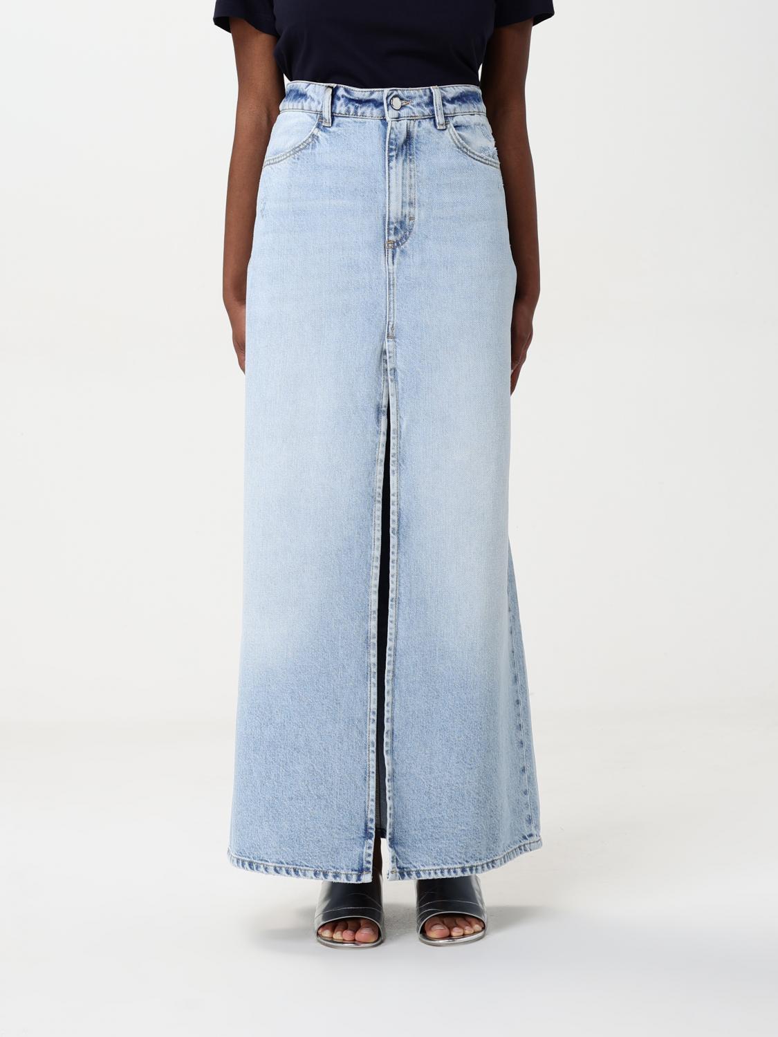 ICON DENIM LOS ANGELES SKIRT ICON DENIM LOS ANGELES WOMAN COLOR STONE WASHED 428719141