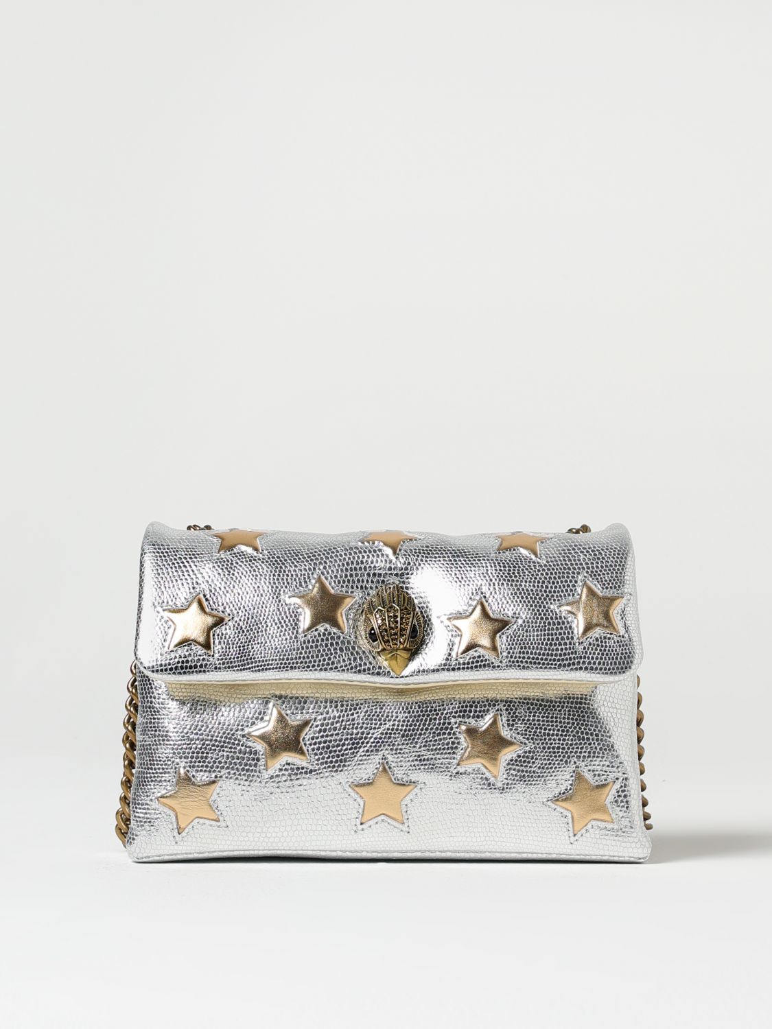 KURT GEIGER MINI BAG KURT GEIGER LONDON WOMAN COLOR SILVER 428742061