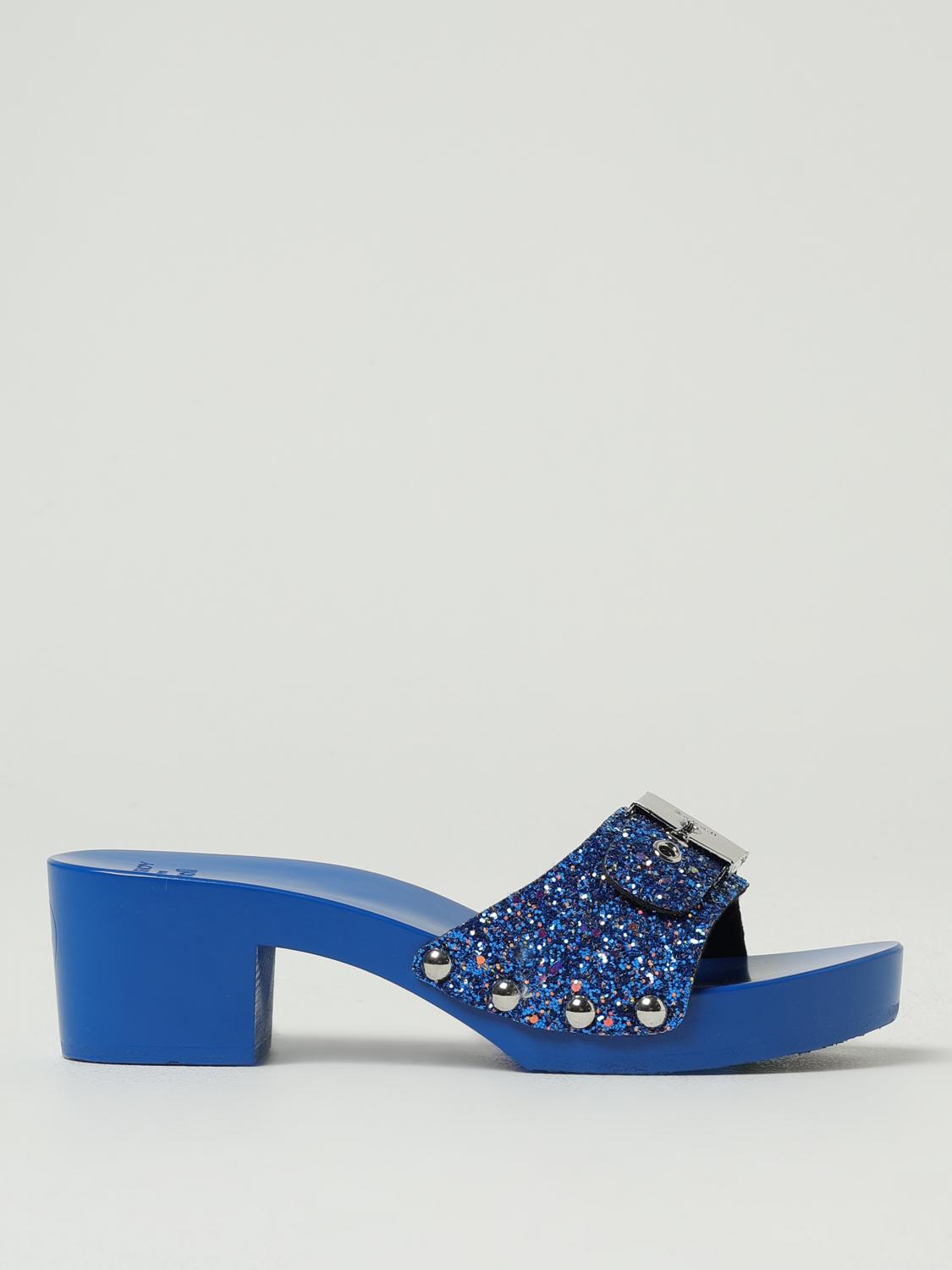 Heeled Sandal Woman color Blue - Khrisjoy - Modalova