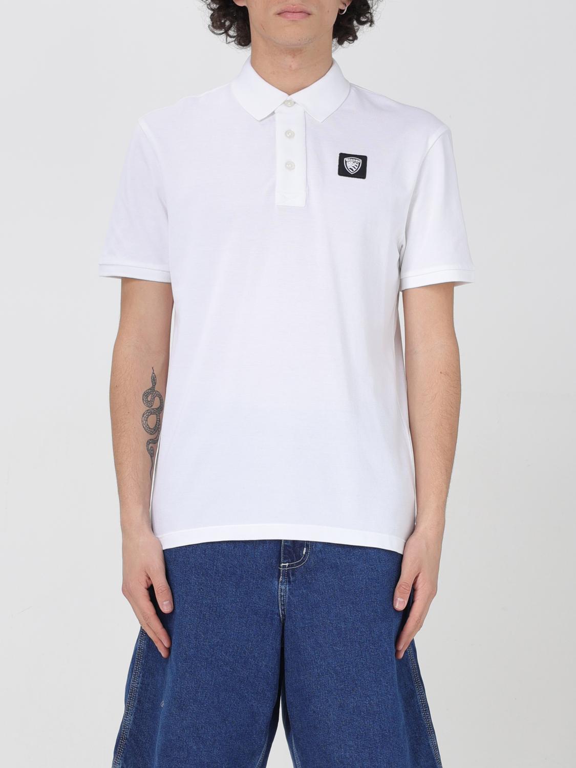 Blauer Jacket  Men Color Black In White