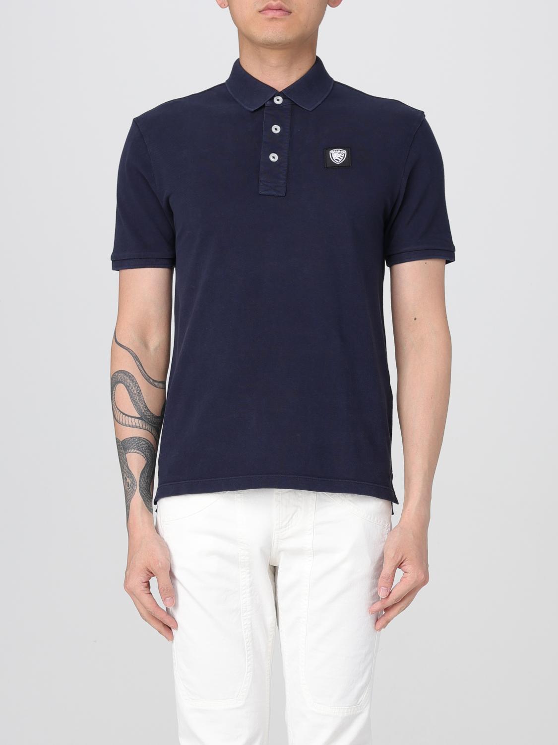 Blauer Polo Shirt  Men Color Blue In Blue