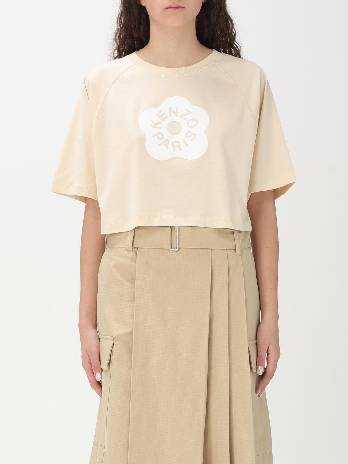KENZO T-Shirt Woman color Cream