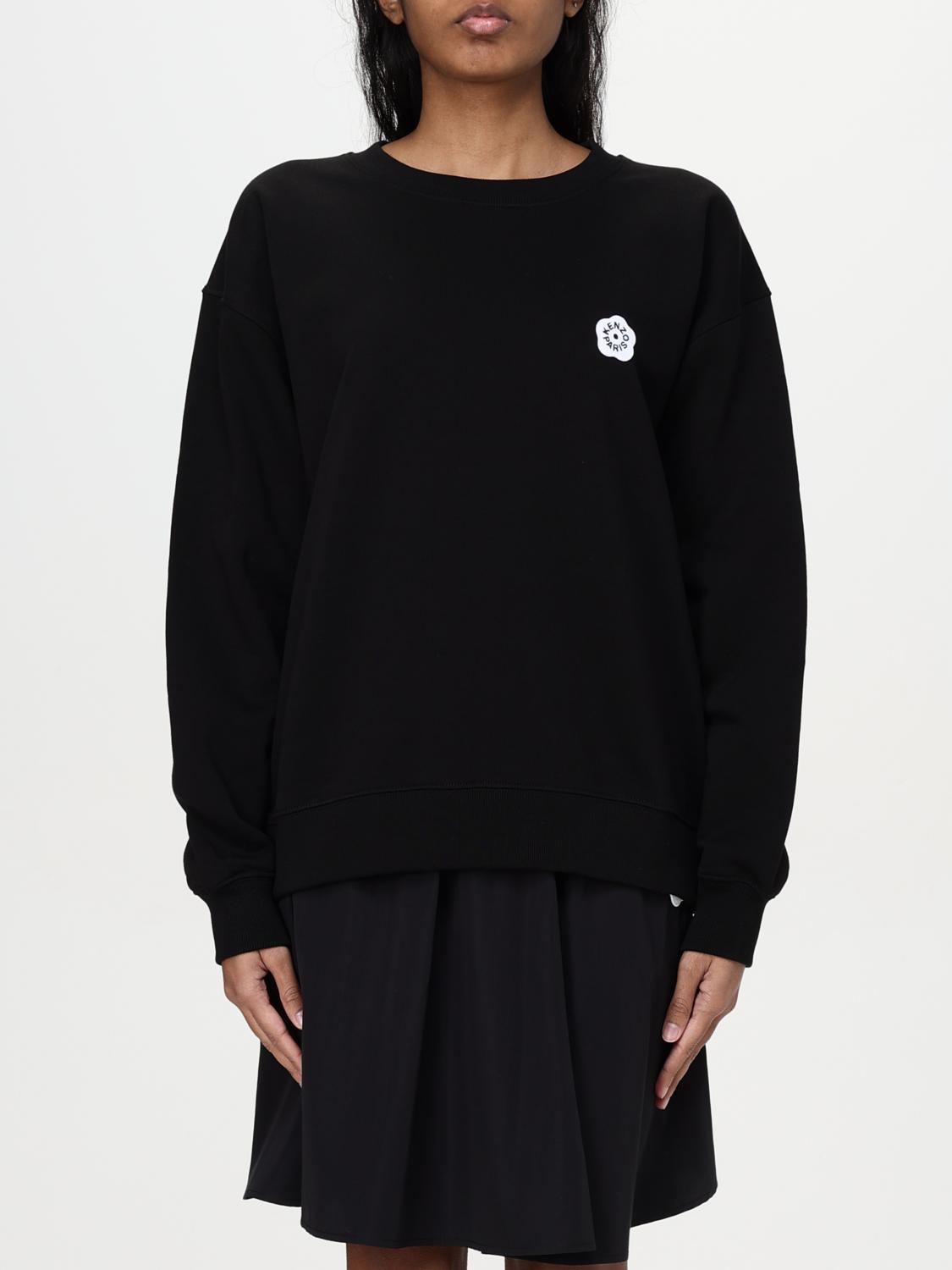 Kenzo Embroidered Sweatshirt Boke Flower 2.0 In Schwarz