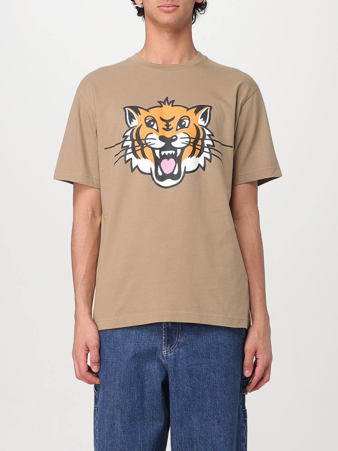 Kenzo Happy Tiger Classic Tshirt In Leder