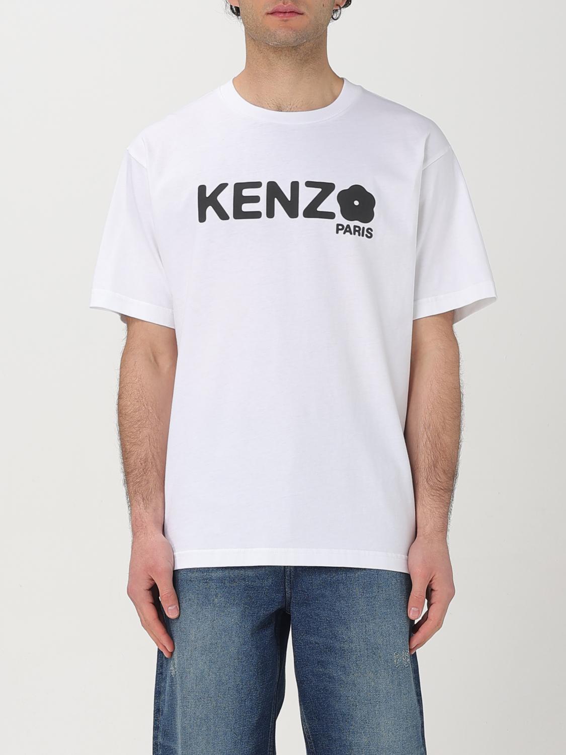 Kenzo Men Boke Flower 2.0 T-shirt In White